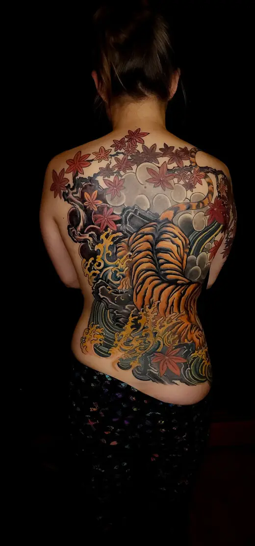 Ganesha back piece