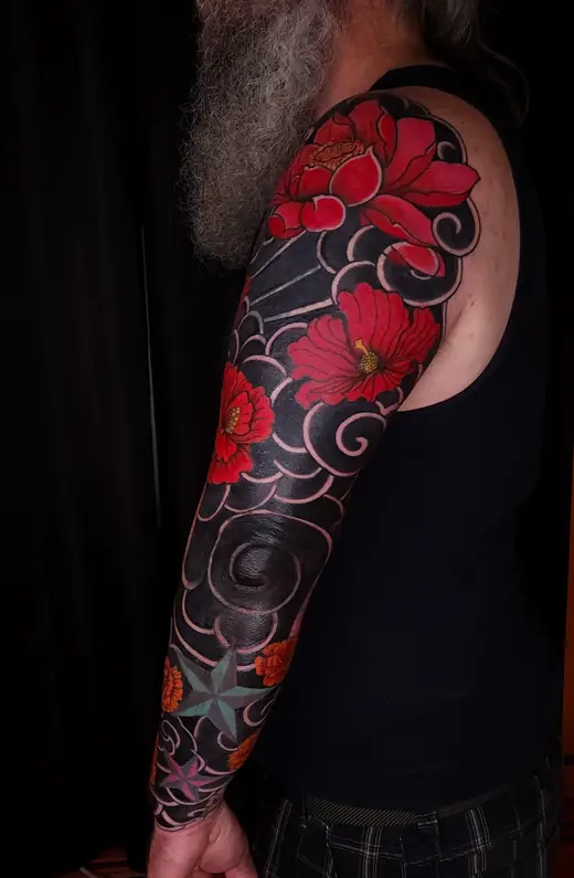 Peony sleeve